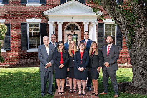 Group Photo of professionals at Walker Jones, PC